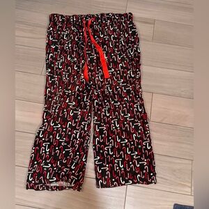 Old navy Festive Candy Cane Pajama Pants LARGE